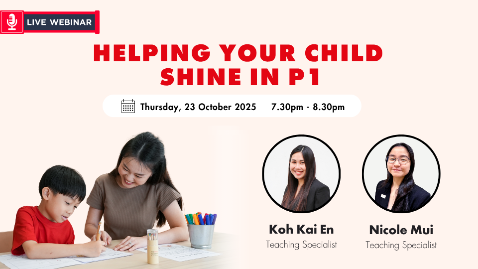 Helping your child shine in P1 web banner Helping your child shine in P1 web banner