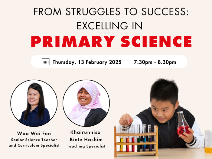 Webinar - Excelling in Primary Science